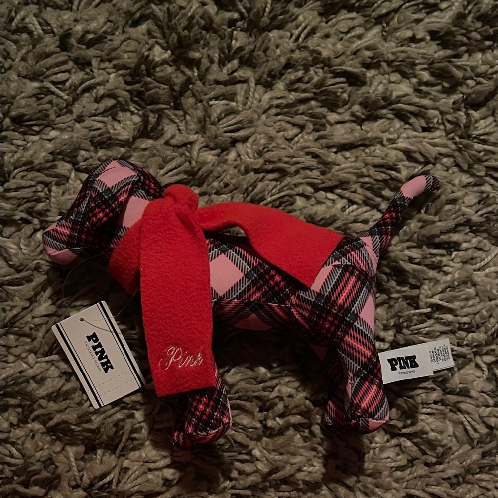 NEW PINK HOLIDAY DOG!!